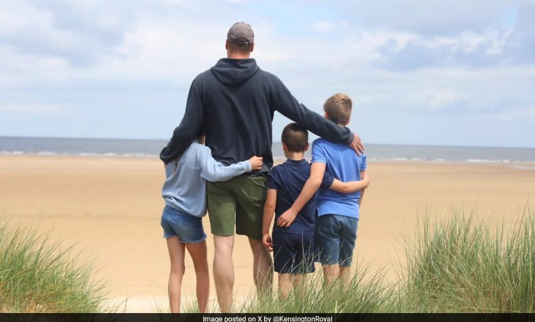 'Nós te amamos, papai': crianças reais comemoram o príncipe William no dia dos pais