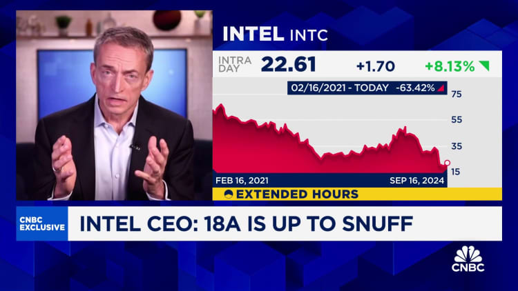 Assista à entrevista completa da CNBC com o CEO da Intel, Pat Gelsinger