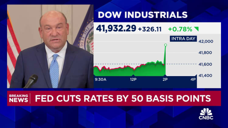 Federal Reserve corta taxas em 50 pontos-base