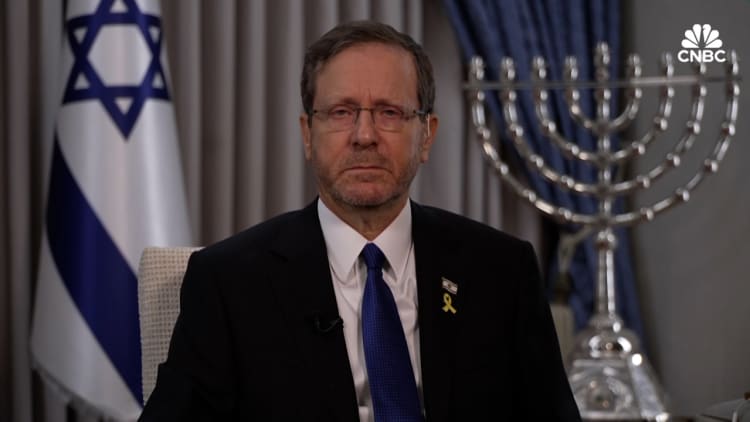 O presidente Isaac Herzog discute a campanha militar de Israel no Líbano