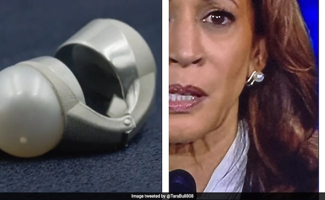 Empresa de tecnologia diz que brinco de debate de Kamala Harris é semelhante ao seu dispositivo Bluetooth