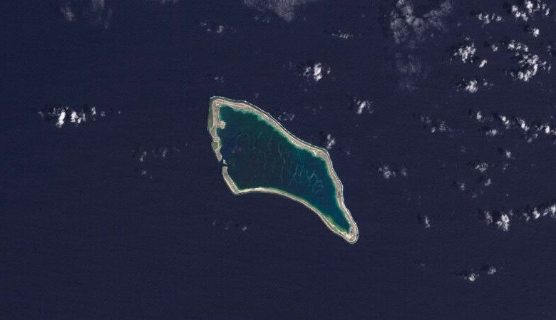 Nações insulares do Pacífico, como Kiribati - um país de baixa altitude no sul da Pensilvânia