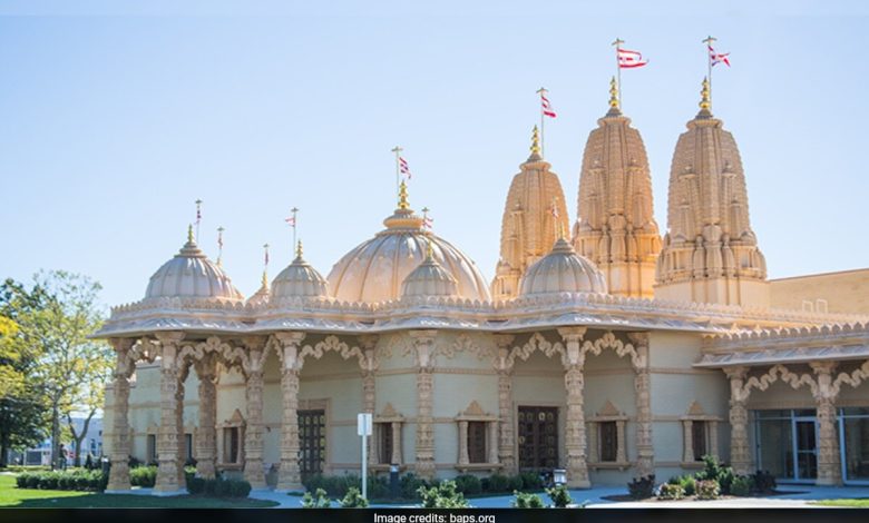 'Ato hediondo': Consulado indiano condena vandalismo no templo de Swaminarayan em Nova York