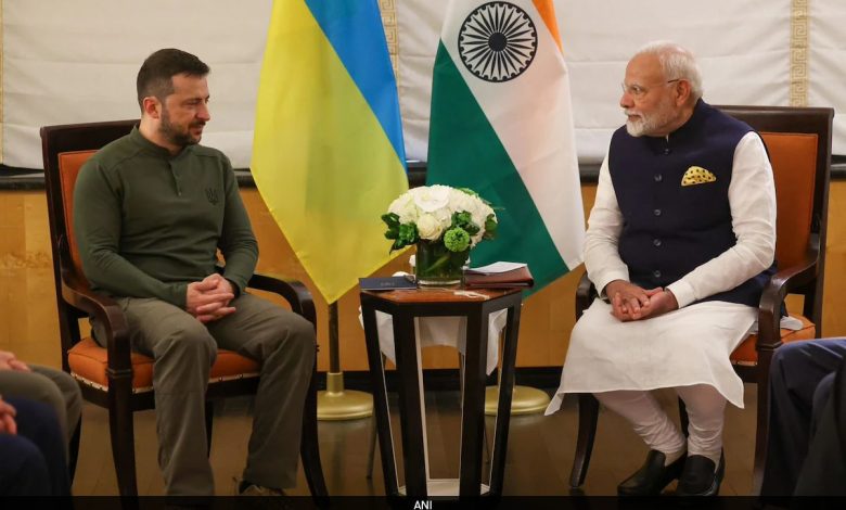 Em Nova York, Zelensky agradece ao PM Modi pelos esforços de paz no conflito da Ucrânia