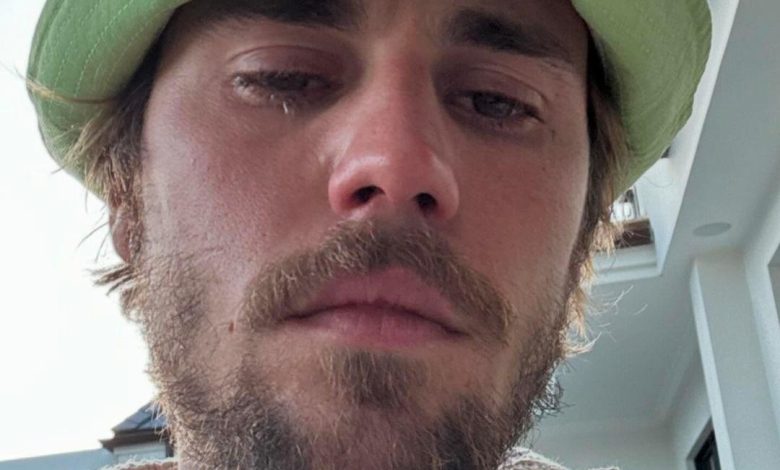 Justin Bieber deixa fãs preocupados após compartilhar selfies emocionantes chorando