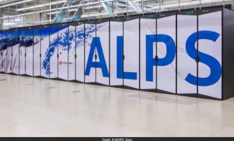 Swiss inaugura novo supercomputador Alps, com ênfase em soluções de IA