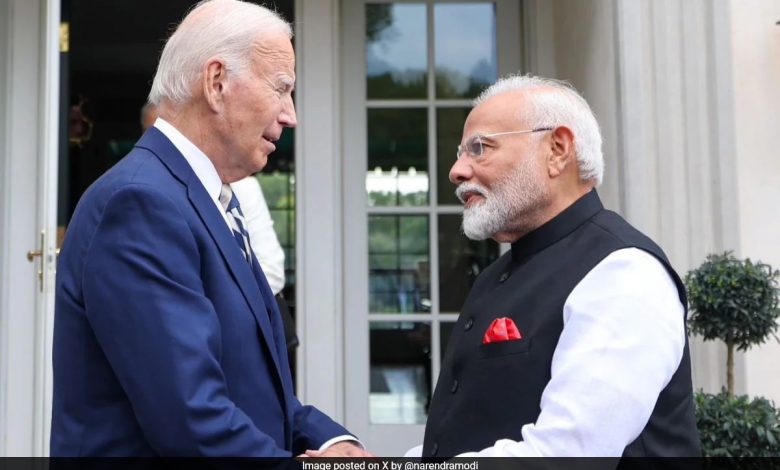 'As conversas foram extremamente frutíferas': PM Modi se encontra com o presidente Biden nos EUA