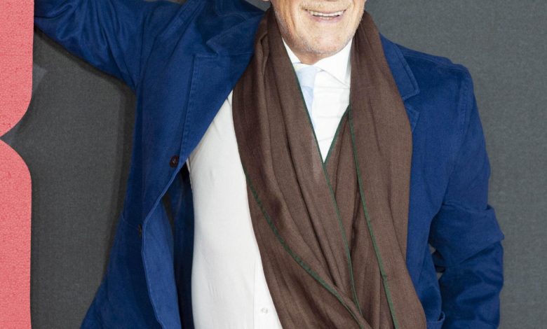 Sir Ian McKellen na estreia de The Good Liar