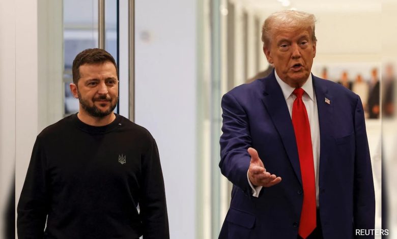 Donald Trump encontra-se com Zelensky da Ucrânia e promete acabar com a guerra na Ucrânia "rapidamente"