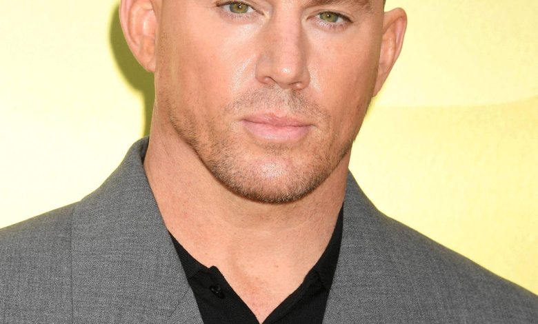 Channing Tatum no desfile Versace FW23