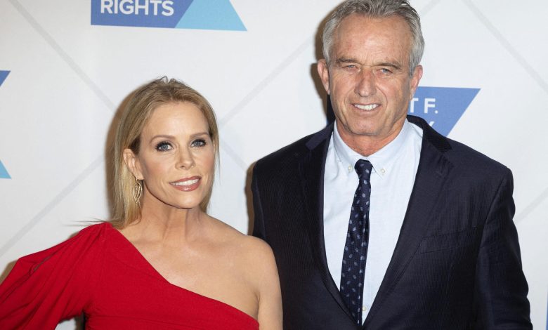 Cheryl Hines e RFK Jr. no RFK Ripple of Hope Awards 2019-NYC