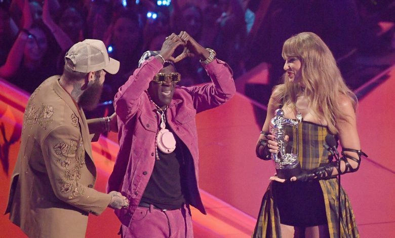 Flavor Flav e Taylor Swift no MTV Video Music Awards 2024 - Show