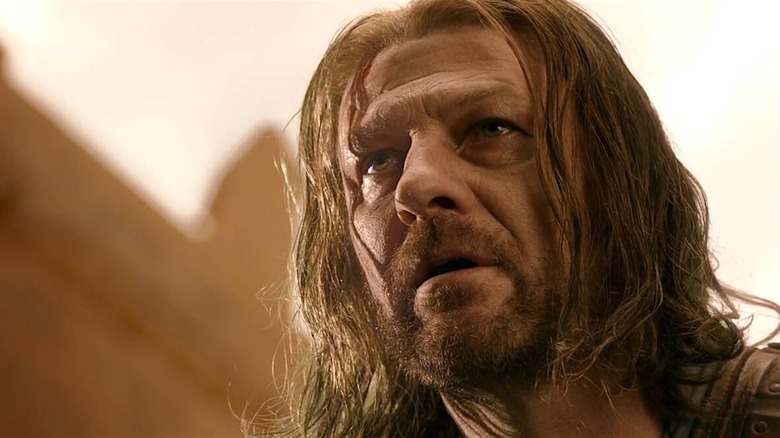 Game of Thrones Temporada 1 Ned Stark Sean Bean O inverno está chegando Gelo