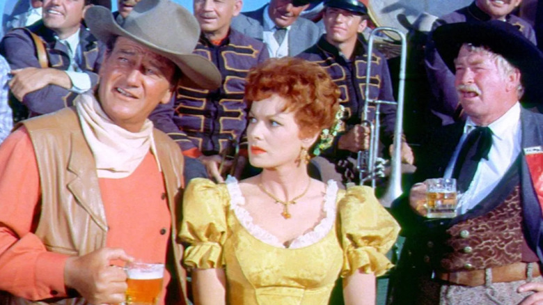 John Wayne Maureen O'Hara McLintock