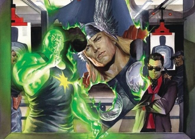 Immortal Thor #16 capa de Alex Ross Homem Radioativo