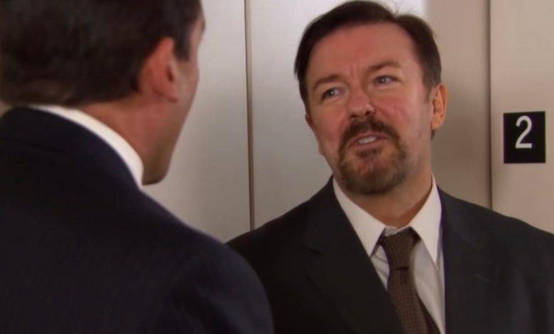 Michael Scott encontra David Brent - The Office