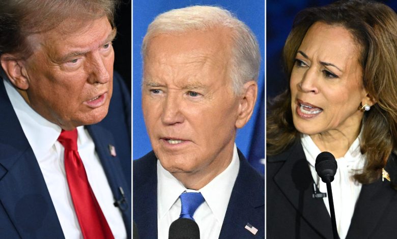 Donald Trump critica Kamala Harris e Joe Biden em "discurso sombrio"