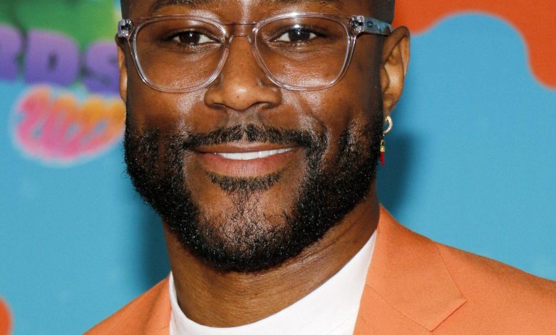 Nate Burleson no Nickelodeon Kids' Choice Awards 2023