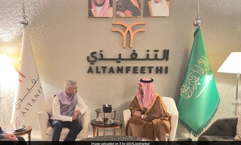 Encontro-chave do Golfo de S Jaishankar na Arábia Saudita em meio ao grande avanço da Índia no Oriente Médio