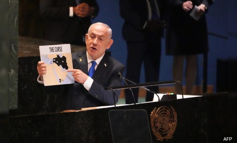 “Não há lugar no Irã que Israel não possa alcançar”: o grande alerta de Netanyahu na ONU