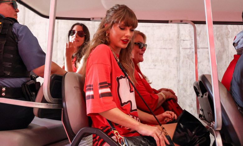 Taylor Swift no jogo Bengals vs Chiefs NFL