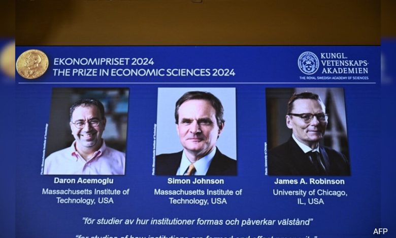 Trio ganha Prêmio Nobel de Economia de 2024 por trabalho sobre desigualdade de riqueza