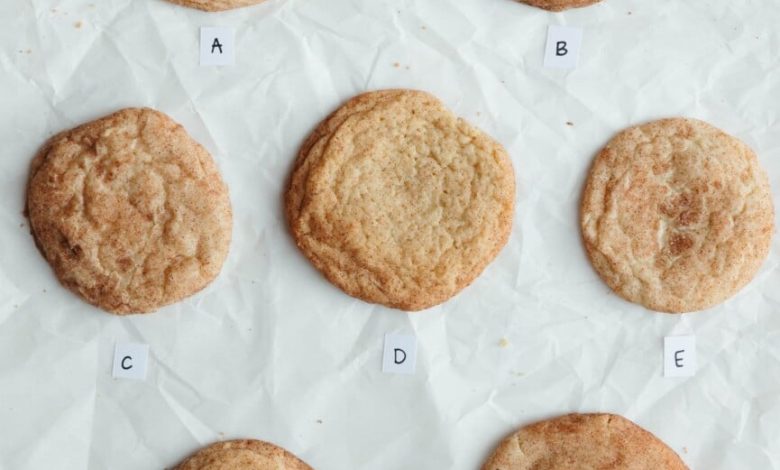 melhor receita de biscoito snickerdoodle para assar