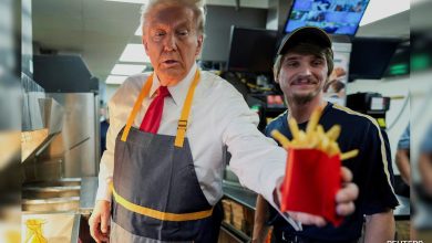 Ver: Trump vira chef no McDonald's e diz que “trabalhou mais do que Harris”