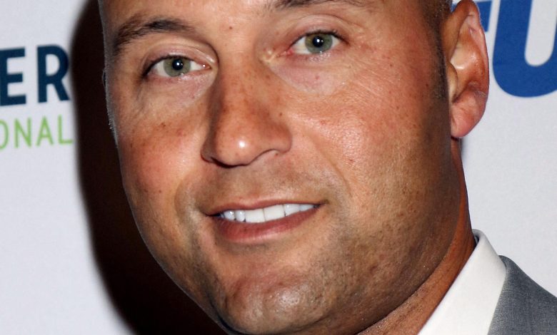 Derek Jeter na gala do torneio de golfe com convite de celebridades Derek Jeter 2017