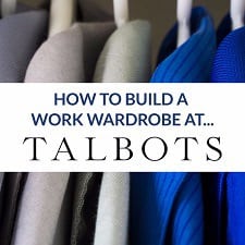 como construir um guarda-roupa de trabalho na Talbots