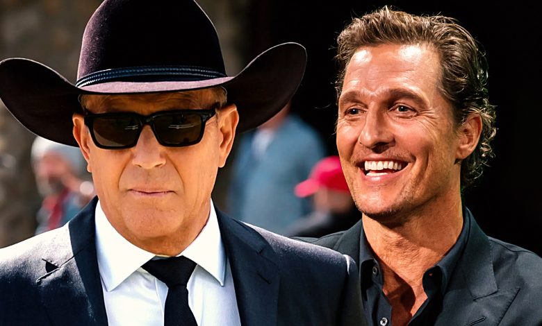 Como Matthew McConaughey se sente sobre o papel de Kevin Costner em Yellowstone