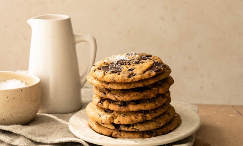 Biscoitos de abóbora com gotas de chocolate – trocas saudáveis ​​de ingredientes para festas de fim de ano